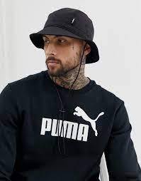 Puma Archive Bucket Hat In Black Bucket Hat Fashion Hat Outfit Men Bucket Hat
