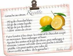 Ganache Citron Recette De Ganache Ganache Citron