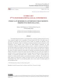 The new government has committed to abolish draconian provisions in these laws, but has yet to do discrimination against lgbt people remains pervasive in malaysia. Pdf Public Law Remedies In Government Procurement Perspective From Malaysia