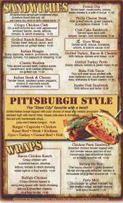 Check spelling or type a new query. Sonny S Grille Menu In Belle Vrn Br Pennsylvania Usa