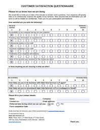 Event satisfaction survey template is a sample survey, where event organizers of any kind could use it to gather valuable feedback about how satisfactory a certain event was. 12 Customer Satisfaction Questionnaire Templates In Pdf Doc Free Premium Templates