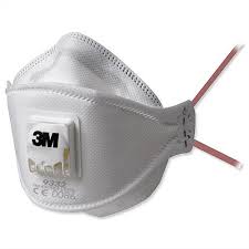 3 adet 3m maske ffp3 steril 3m 9332+ venti̇lli̇ fi̇ltreli̇ her bir maske kendi steril ambalajında saklı. 3m Ffp3 Respirator Valved Fold Flat Cool Flow Reinforced Material Pack 10 Hunt Office Ireland