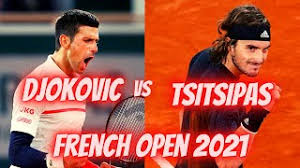 Novak djokovic plays against stefanos tsitsipas in a atp french open game, and tennis fans are looking forward to it. Ssaecdxkjurvam