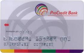 All banking services for one monthly fee. Bank Card Procredit Bank Borika Procredit Bank Bulgaria Col Bg Gm 0041 03