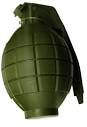 Amazon.com: Kids Army Toy Green Hand Grenade - with Flashing Light ...