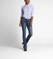 Tuesday Slim Boot Low Dark Wash Silver Jeans