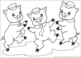 În povestea originala cei trei purcelusi nu e menţionat numele porcilor . Imagini Pentru Cei Trei Purcelusi De Colorat Free Coloring Pages Super Coloring Pages Little Pigs