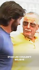Stan Lee couldn’t believe it., He looked like an excited little boy., He  felt the real Wolverine was in front of him.