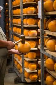 Making Mimolette Cheese In Normandy France Cheese Cheese Platters Catering Food Displays