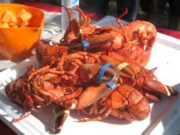 Boil up some red bliss potatoes, cube them and cover in mayonnaise and chopped chives to make a basic potato salad. How To Host A Live Lobster Party Cooking And Prep Tips Delishably
