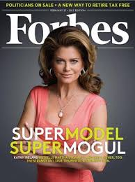 Forbes Magazine Cover Shoot of Kathy Ireland, $420M Power Player CEO