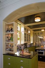 Hidden Liquor Cabinet Kitchen Contemporary With Bar Storage Blue Built Ins Kitchen Remodel Kitchen Remodel Software Kitchen Redesign