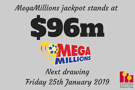 The Mega Millions Lottery Jackpot For The Drawing On Friday 25th January Winning Lottery Numbers Lottery Mega Millions Jackpot