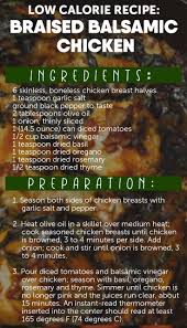 Try This Low Calorie Recipe Braised Balsamic Chicken Easypeasy Healthyrecipes Chicken H Low Calorie Recipes Cottage Cheese Nutrition Pizza Nutrition Facts