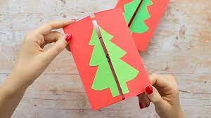 Whether you're looking for something traditional, or quirky is more your style, we've got a christmas card template for you. Simple Homemade Christmas Card Ideas Christmas Tree Card Youtube