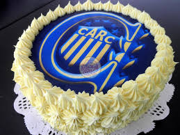 Rosario central football club images. Torta Mediana Rosario Central Piece Of Cake Cupcakes Flickr