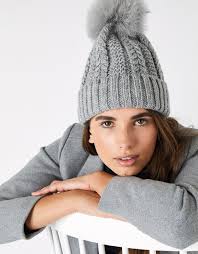 Choose from sofa throws and bed throws in all shapes and sizes. Chunky Knit Pom Pom Beanie Hats Accessorize Global