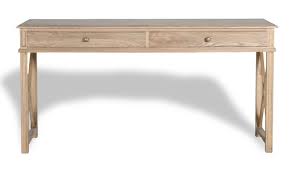 A french country sofa will commonly feature scallops or soft curves on the arms and the back of the couch, which may crafted in a highback or wingback shape. Shop Hamptons Halifax Side Cross Console Hall Table Study Desk In Natural Oak Online Wholesales Direct