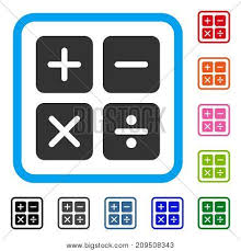 Download calculator icon free icons and png images. Calculator Icon Flat Vector Photo Free Trial Bigstock