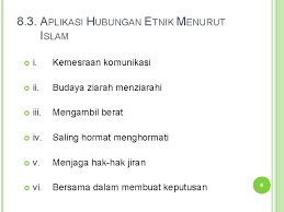 Para murid begitu hormat pada guru, bahkan melakukan tindakan penghormatan yang 'berlebihan' saking hormatnya. Ctu 555 Tajuk 8 Islam Dan Hubungan Etnik