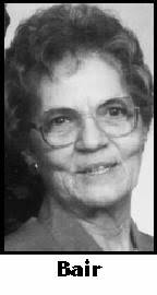 Peggy Bair Obituary (2005)