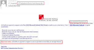 The entire staff will attend the conference. Achtung Phishing Zielt Wieder Auf Outlook Web Access Universitat Hamburg