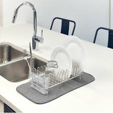 umbra sinkin dish drying rack dish