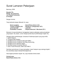 50 Contoh Surat Lamaran Kerja Notaris Cv Kreatif Surat Pengunduran Diri Surat