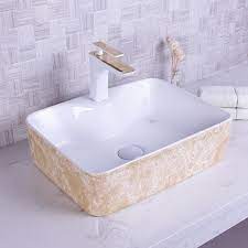 Bathroom sink price in pakistan. China Decoration Ceramic Art Basin Yellow Marble Bathroom Sink Pakistan China Wash Basin Ceramic Basin