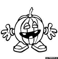 Printable coloring pages are also included if you prefer to color with paper and crayons. Pumpkin Coloring Page Free Pumpkin Online Coloring