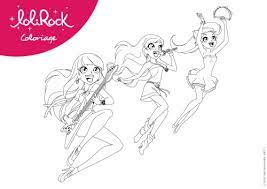 Want to discover art related to lolirock? Magic Lolirock New Lolirock Coloring Page
