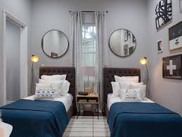 Brothers Take New Orleans Living Room Transformations From Drew And Jonathan Scott Brothers Take New In 2020 Twin Beds Guest Room Small Bedroom Decor Bedroom Design