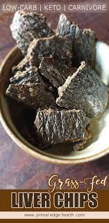 Thin Crunchy Low Carb Chips Made From Grass Fed Beef Liver Are Perfectly Dippable For All Your Favorite Guaca Wapf Recipes Liver Recipes Food Processor Recipes