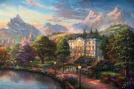 Sound Of Music Thomas Kinkade Studios Thomas Kinkade Paintings Thomas Kinkade Thomas Kinkade Art
