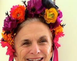 Día de los Muertos/ Media máscara del Día de los Muertos