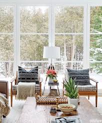 A Modern Home Boasting An Elegant Apres Ski Vibe Style At Home Living Decor Farm House Living Room Home Decor