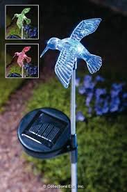 Solar Hummingbird Solar Lawn Lights Hummingbird Garden Stake Children S Garden