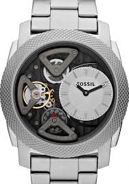 Fossil Me1120 Twist Skeleton Steel Chasy