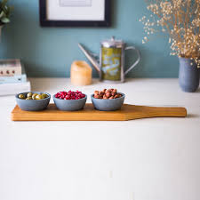 We did not find results for: Wooden Condiment Trio Traditional Bowls Sparq Touch Of Modern