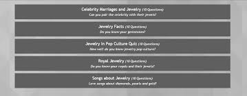 Regardless, you can test your knowledge of the ins and outs of the lives of famous comedians, actors, singers, sports players, and tv personalities in these celebrities trivia questions and answers. Test Your Knowledge With These Jewelry Quizzes From Ags
