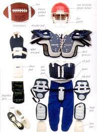 It Is The Equipment Of American Football There Is A Oval Ball Upper Arm Pad Elbote Pad Uniforme De Futbol Americano Futbol Americano Nfl Futball Americano