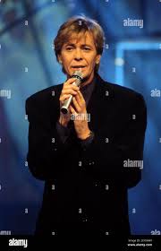 Jürgen Marcus, deutscher Sänger, bei einem TV-Auftritt, 1998. Juergen Marcus,  German singer, TV performance, 1998 Stock Photo