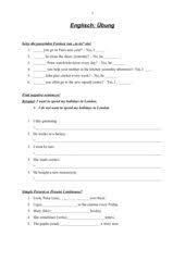 In einem vortrag, referat oder in wissenschaftlichen aufsätzen. Englisch Arbeitsmaterialien Outline Mixed Exercises Major Tests 4teachers De