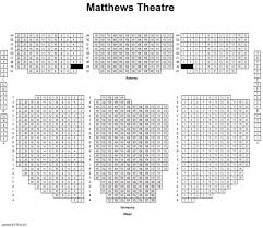 Matthews Seating Chart Mccarter Theatre Center