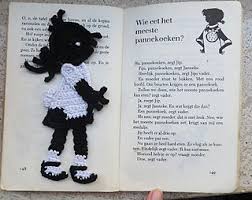Ik Heb Deze Platte Janneke Eerst Gemaakt En Daarna Uit Mijn Herinnering En Door Natellen Het Patroon Geschreven Haken Gehaakte Boekenleggers Gehaakt Motief