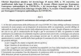 Posti occupati in rianimazione da pazienti covid per regione. Nuovo Dpcm 25 Ottobre 2020 Stop Anticipato A Ristoranti Bar No Al Divieto Di Circolazione