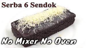 Bikinnya anti ribet dan hasilnya pasti enak. Brownies Kukus Tanpa Mixer Serba 6 Sendok Resep Anti Gagal Youtube