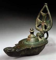 Early bronze age lamps in the ancient world. Biblical Oil Lamps Byzantine Bronze Oil Lamp Circa 5th 6th Century A D Antiquities Oil Lamps Ancient Oil Lamp Antique Oil Lamps