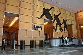 Comcast Center Philadelphia Hd Screen Lobby Comcast Philadelphia