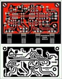 Pcb Layout Design Crossover 2 Way Electronics Circuit Circuit Board Design Layout Design